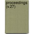 Proceedings (V.27)