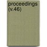 Proceedings (V.46) by The American Society of Civil Engineers