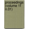 Proceedings (Volume 11 N.01) by American Library Association