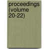 Proceedings (Volume 20-22) door Philosophical Society of Liverpool