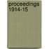 Proceedings 1914-15