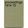 Proceedings 1914-15 by Bangor Bangor Historical Society