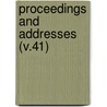Proceedings And Addresses (V.41) by Pennsylvania German Society