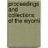 Proceedings And Collections Of The Wyomi