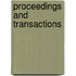 Proceedings And Transactions