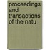 Proceedings And Transactions Of The Natu