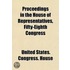 Proceedings In The House Of Representati