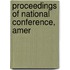 Proceedings Of National Conference, Amer