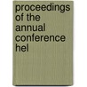 Proceedings Of The Annual Conference Hel door National Tax Association