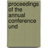 Proceedings Of The Annual Conference Und door National Tax Association