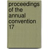 Proceedings Of The Annual Convention  17 door National Association of Cement Users