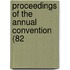 Proceedings Of The Annual Convention (82