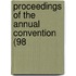 Proceedings Of The Annual Convention (98