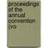 Proceedings Of The Annual Convention (Vo