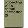 Proceedings Of The Annual Convocation (5 door University Of York