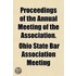 Proceedings Of The Annual Meeting Of The