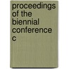 Proceedings Of The Biennial Conference C door Kansas. Public .