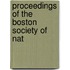 Proceedings Of The Boston Society Of Nat