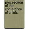 Proceedings Of The Conference Of Chiefs door United States. Treasury