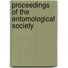 Proceedings Of The Entomological Society by Entomological Society of Philadelphia