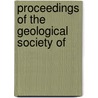 Proceedings Of The Geological Society Of door Geological Society of London