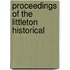 Proceedings Of The Littleton Historical