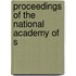 Proceedings Of The National Academy Of S