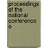 Proceedings Of The National Conference O
