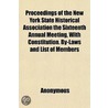 Proceedings Of The New York State Histor door Onbekend