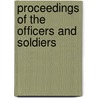 Proceedings Of The Officers And Soldiers door United States. Cumberland