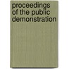 Proceedings Of The Public Demonstration by Vanbrugh Livingston