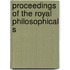 Proceedings Of The Royal Philosophical S