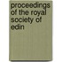 Proceedings Of The Royal Society Of Edin