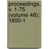 Proceedings. V. 1-75 (Volume 48); 1800-1 door Royal Society of London