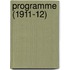 Programme (1911-12)