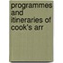 Programmes And Itineraries Of Cook's Arr