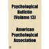 Psychological Bulletin (Volume 13)