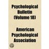 Psychological Bulletin (Volume 18)