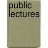 Public Lectures by James Burton Robertson