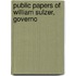 Public Papers Of William Sulzer, Governo