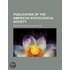 Publication Of The American Sociological