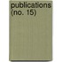 Publications (No. 15)