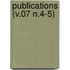 Publications (V.07 N.4-5)