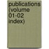 Publications (Volume 01-02 Index)