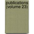 Publications (Volume 23)