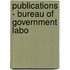 Publications - Bureau Of Government Labo