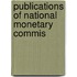 Publications Of National Monetary Commis