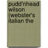 Pudd'Nhead Wilson (Webster's Italian The