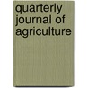 Quarterly Journal Of Agriculture door Books Group