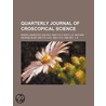 Quarterly Journal Of Croscopical Science by Edwin Lankester